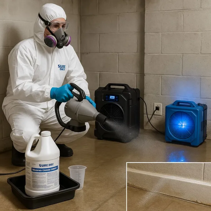 Sanitization and Odor Removal process in Stedman, NC