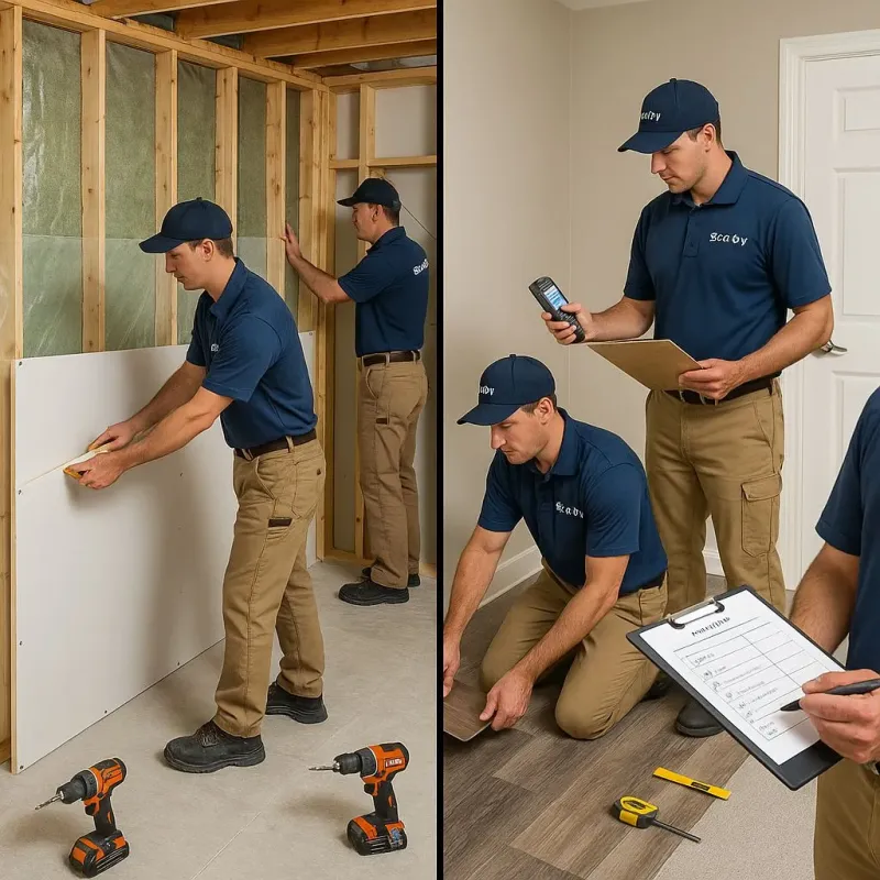 Repairs and Reconstruction process in Stedman, NC