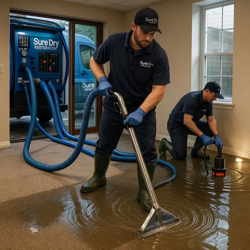 Water Extraction and Removal process in Stedman, NC